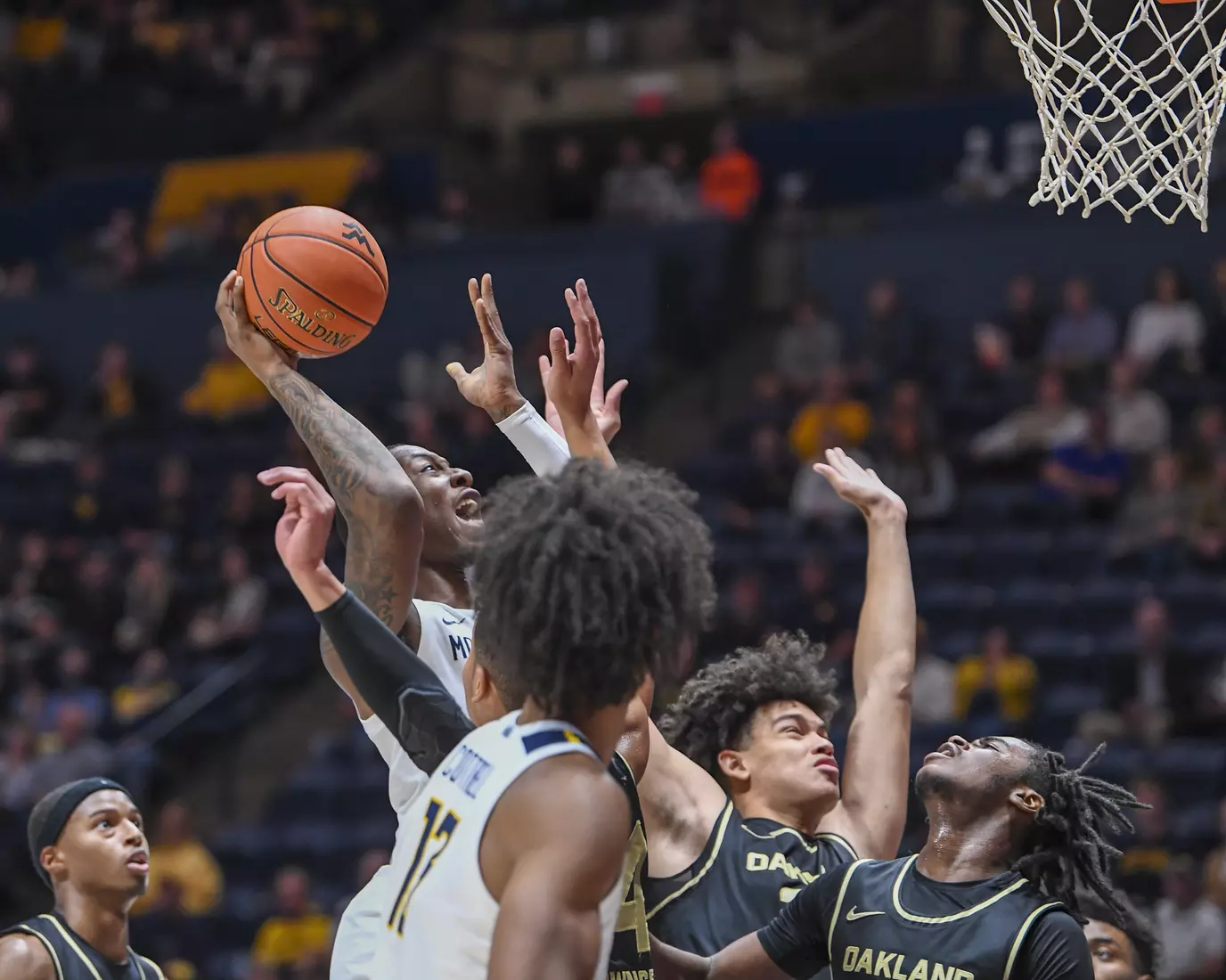 Gabe Osabuohien shoots.