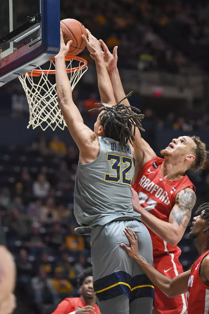 WVU vs Radford action
