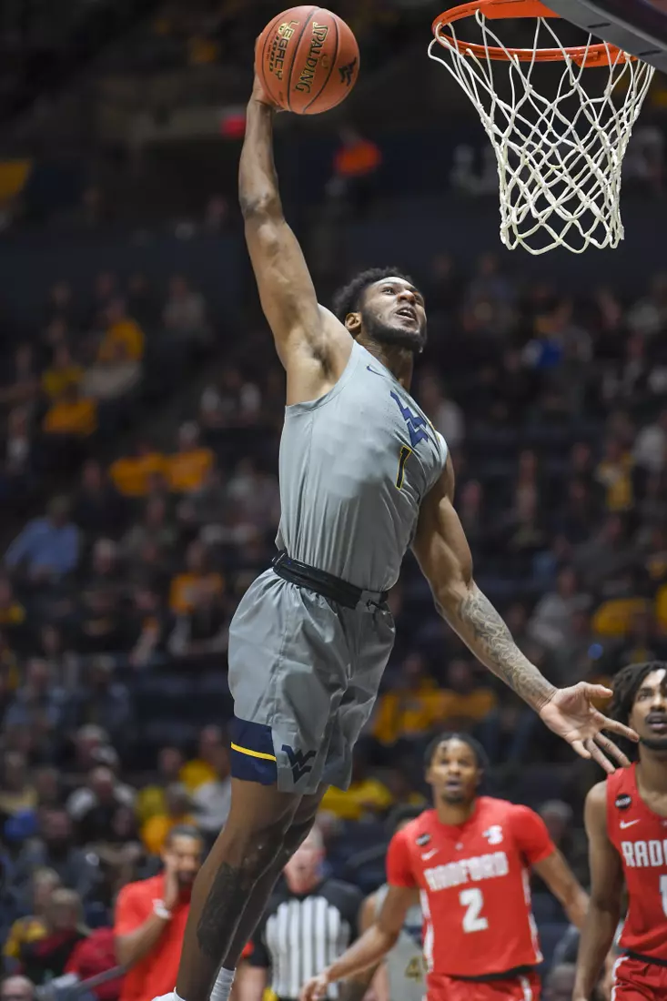 WVU vs Radford action