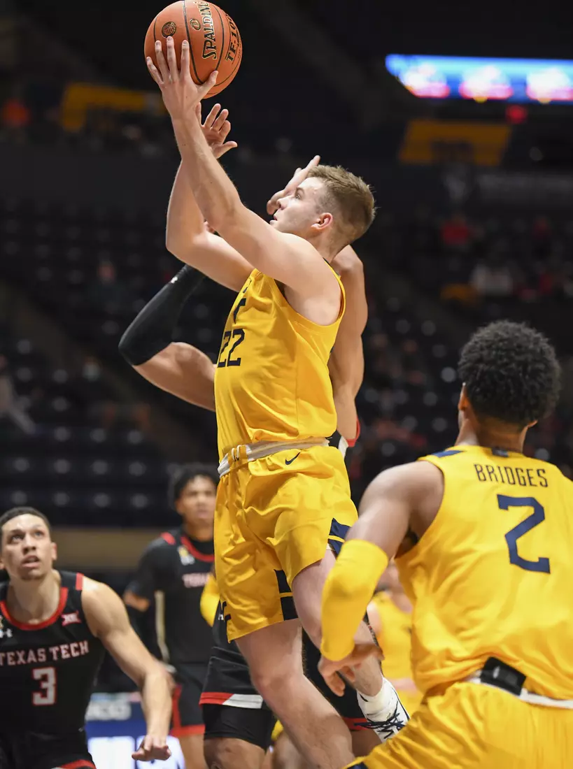 Sean McNeil scores on a layup.