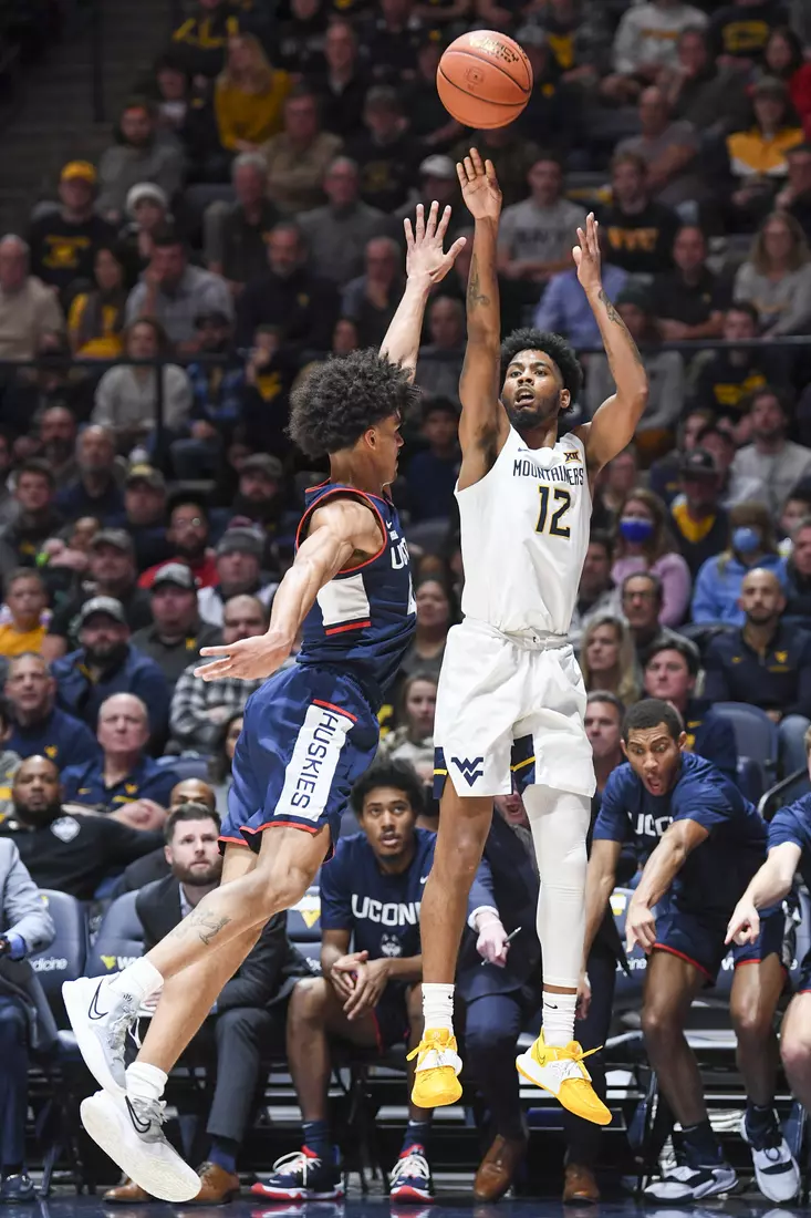 Taz Sherman hits a three.