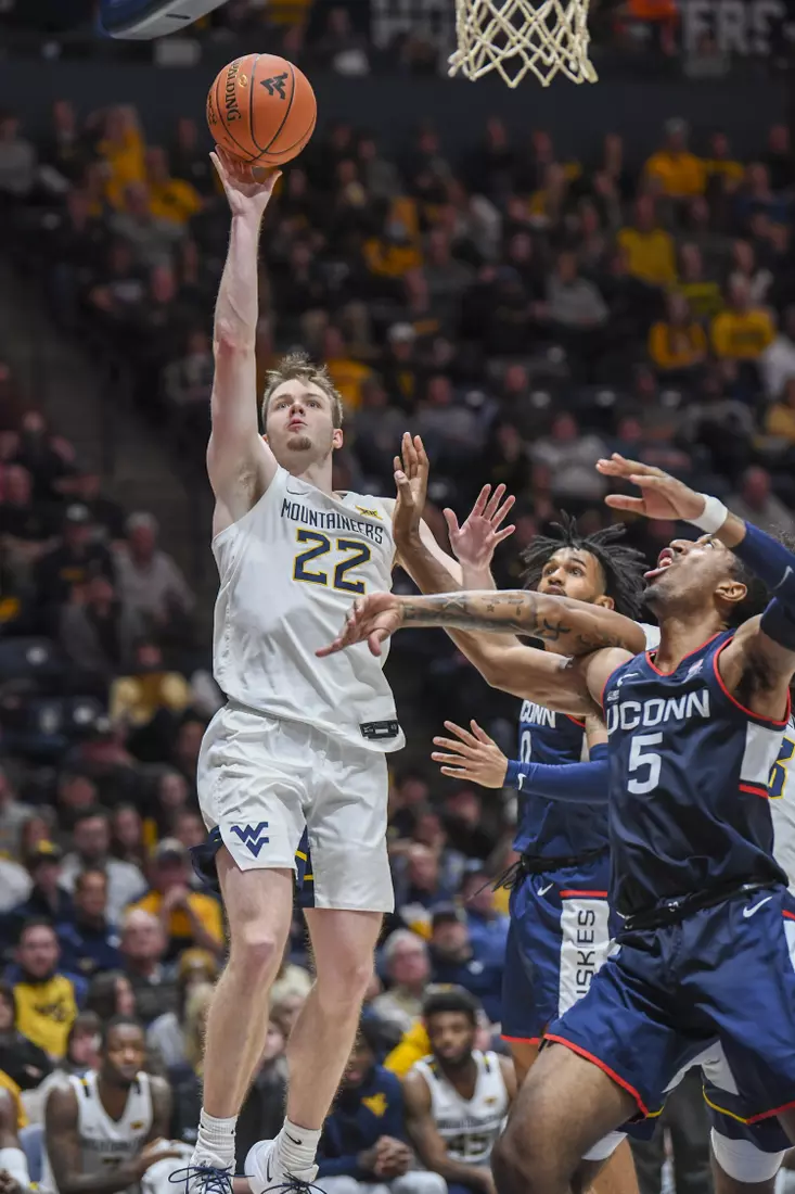 Sean McNeil goes up for two.