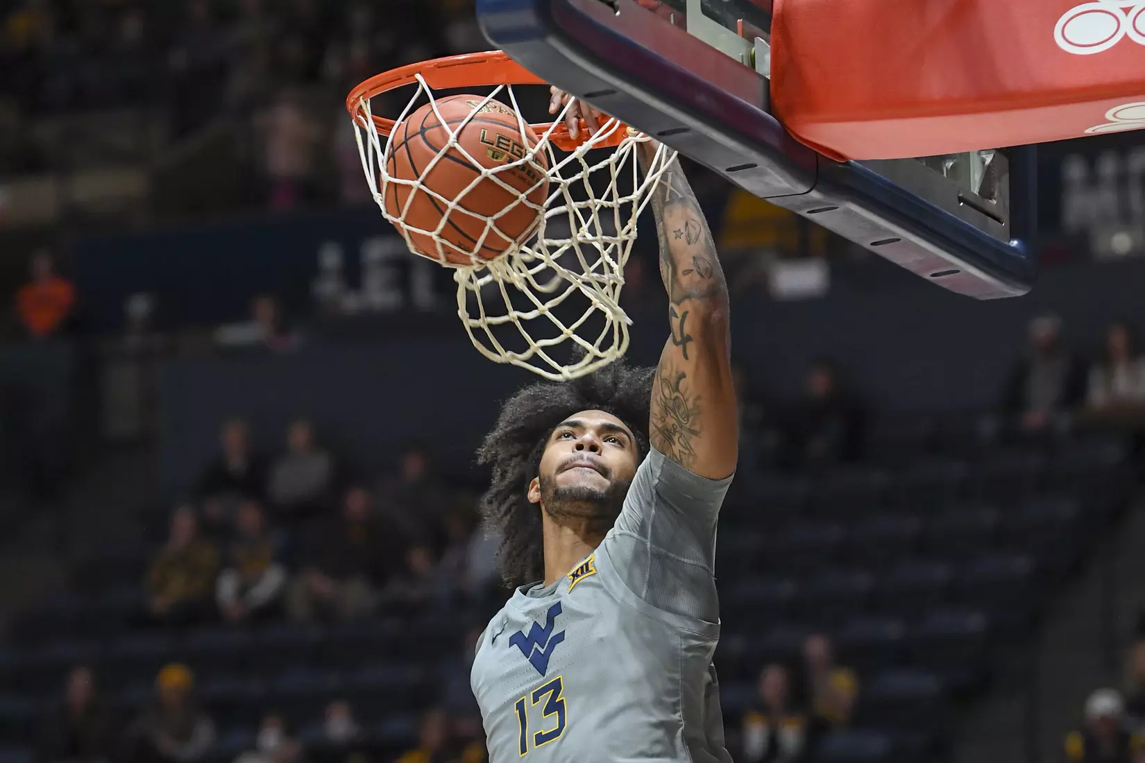 Isaiah Cottrell slams.