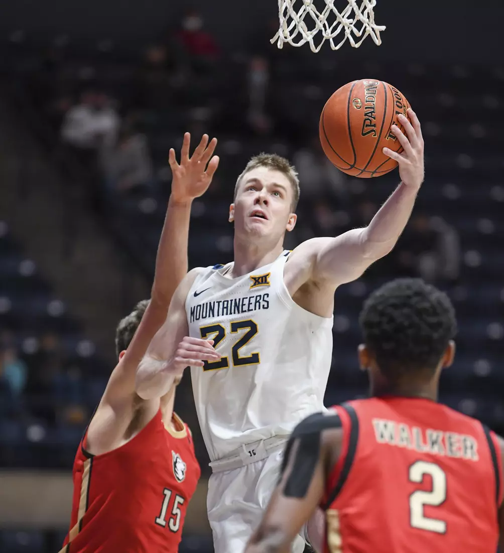 Sean McNeil on the layup.