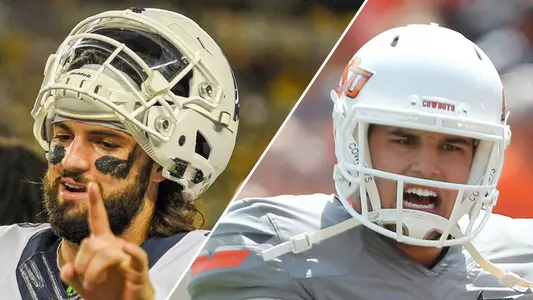 Will Grier and Mason Rudolph