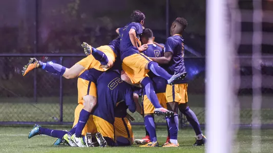 Men's Soccer Celebration