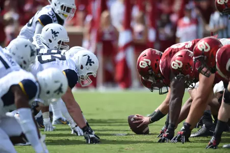 Oklahoma Snap of Ball
