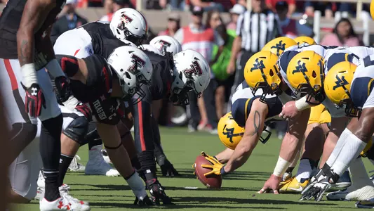 Texas Tech Snap of Ball