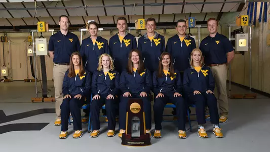 2017-18 WVU rifle team