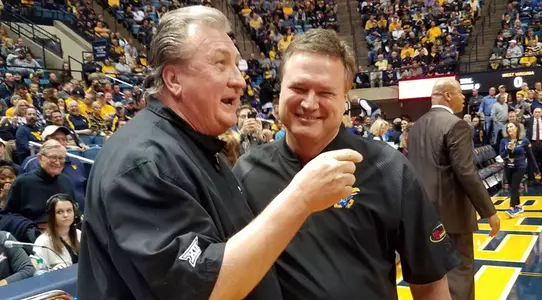 Bob Huggins and Bill Self