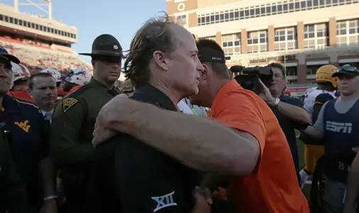 Dana Holgorsen and Mike Gundy