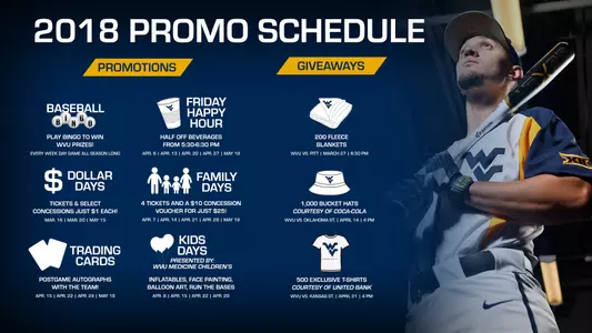 2018 Baseball Promotions