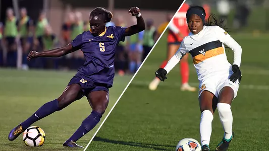 Michaela Abam and Easther Mayi Kith