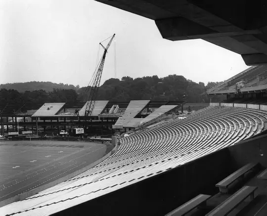 Mountaineer Field Expansion 1985