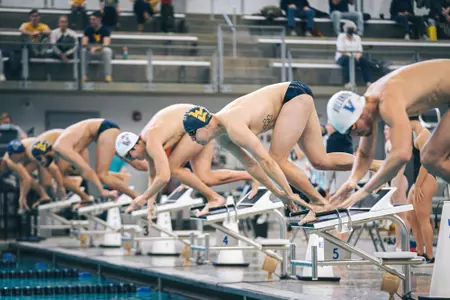 swimming men