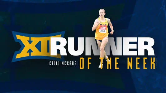 McCabe Bi g12 runner of the week