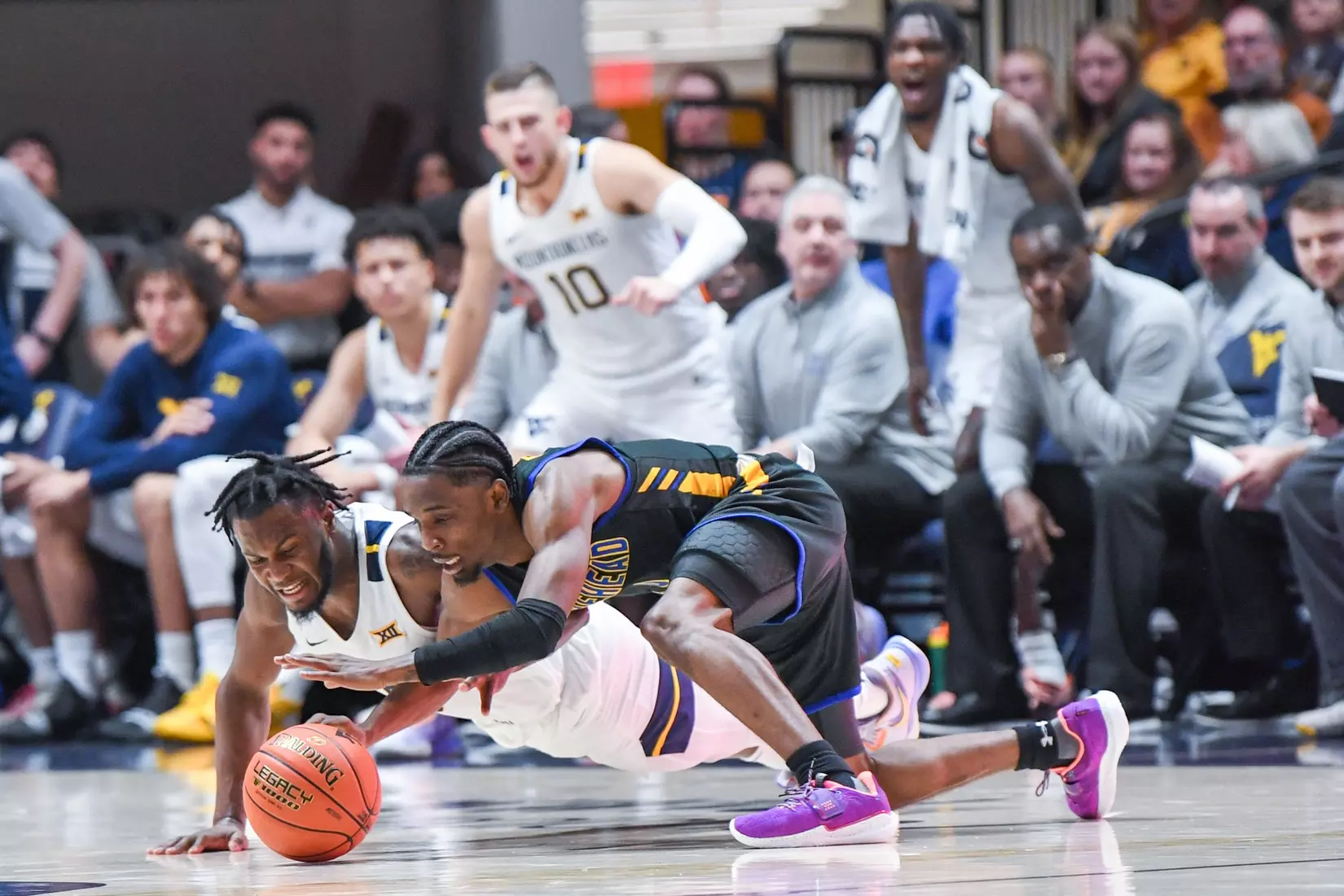 Joe Toussaint makes the steal.
