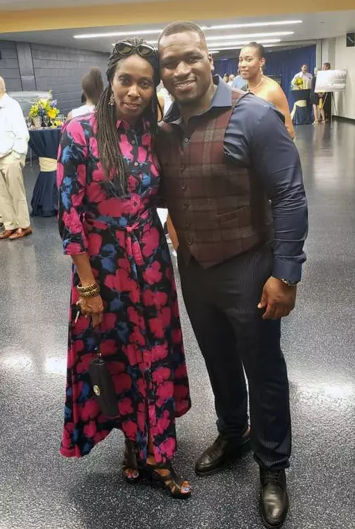 Pat Itanyi and Amos Zereoue