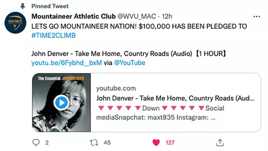 MAC Tweet