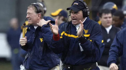 Rich Rodriguez and Bill Stewart