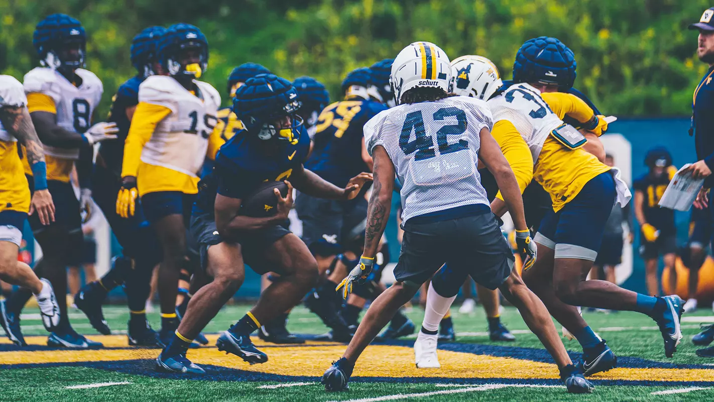 West Virginia Football Practice