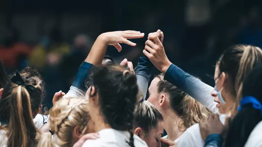 Hands together huddle