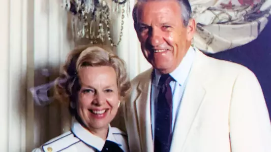 Barbara and Fred Schaus