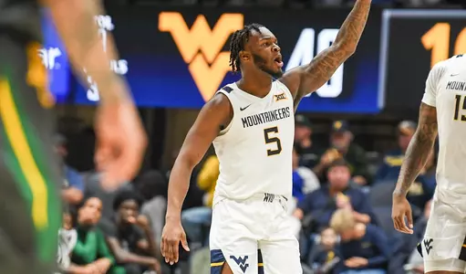 Joe Toussaint tries to work the crowd.