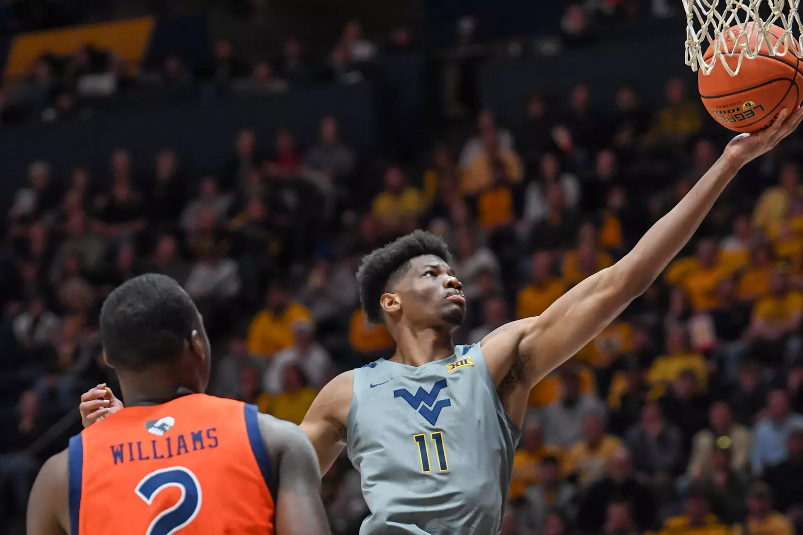 Mohamed Wague scores two.