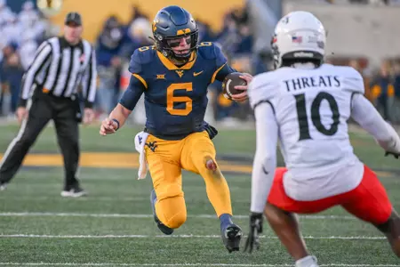 Garrett Greene runs.