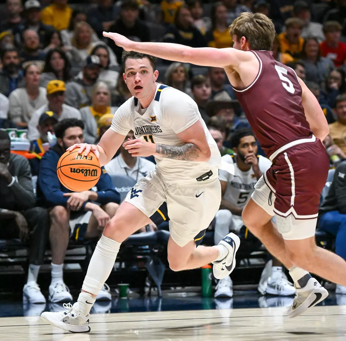 Quinn Slazinski drives.