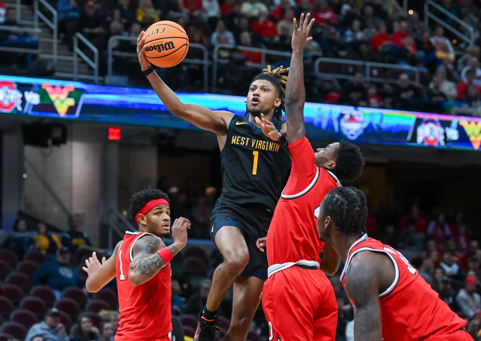 WVU. vs Ohio St. action