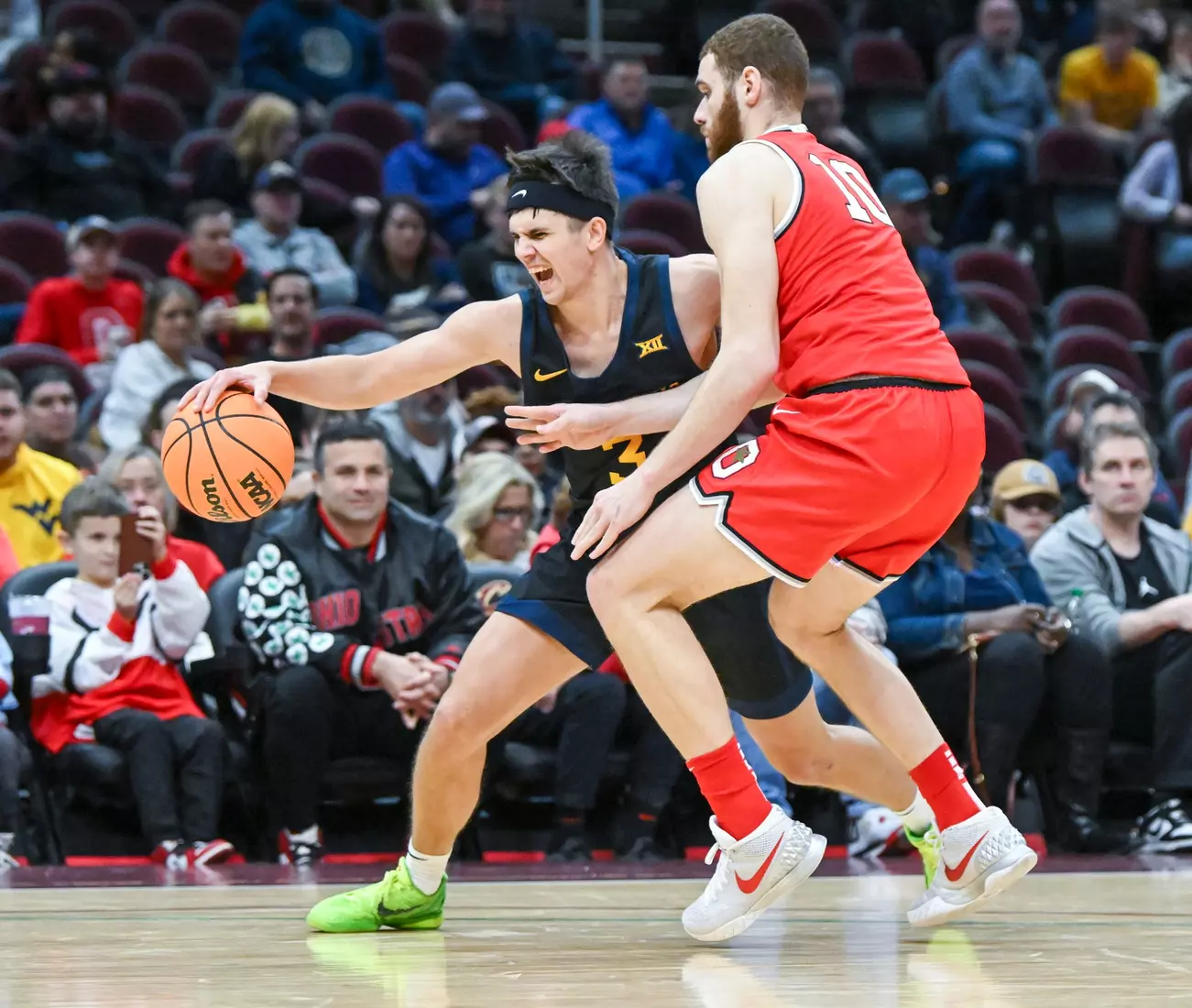 WVU. vs Ohio St. action