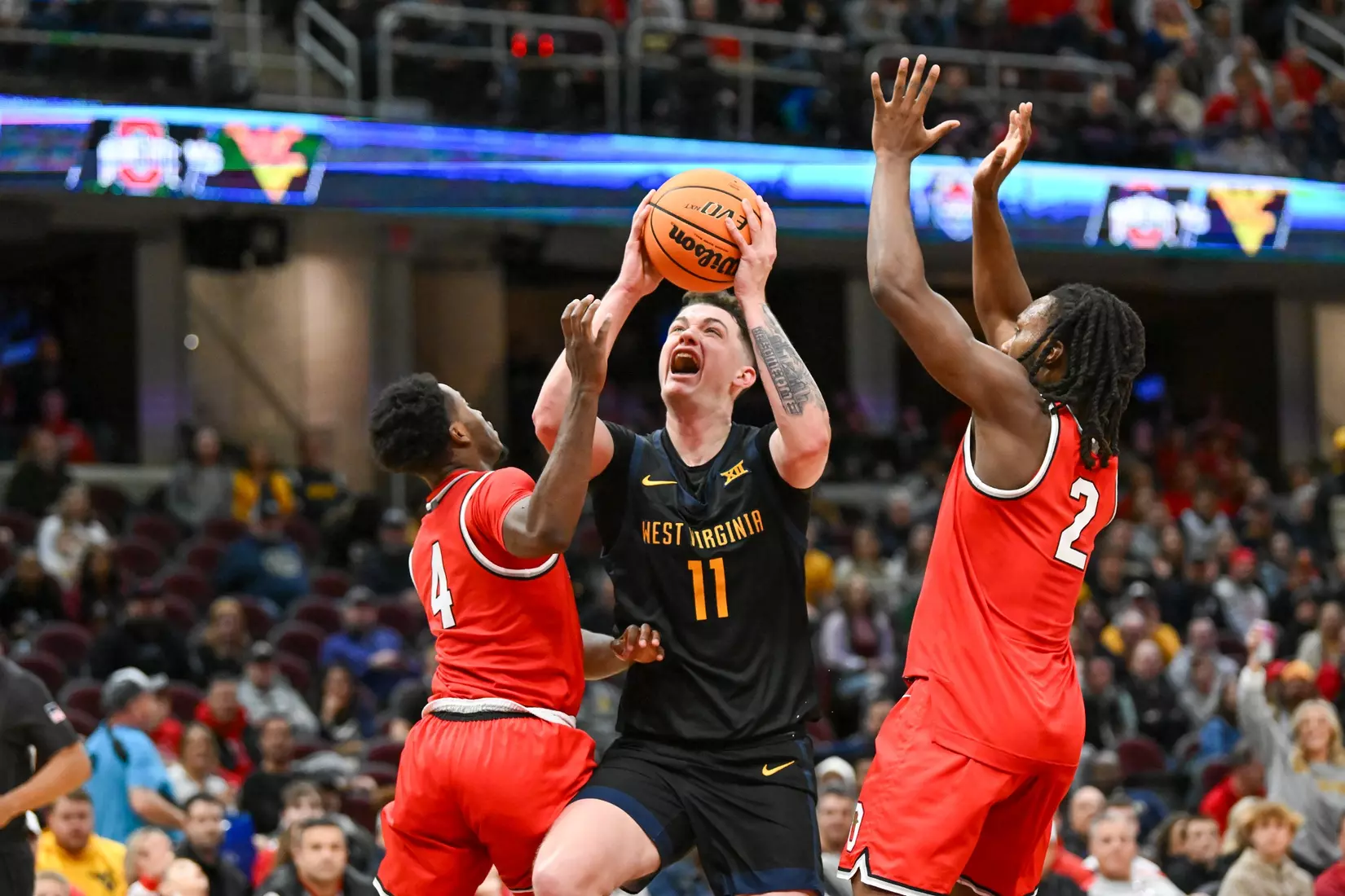 WVU. vs Ohio St. action