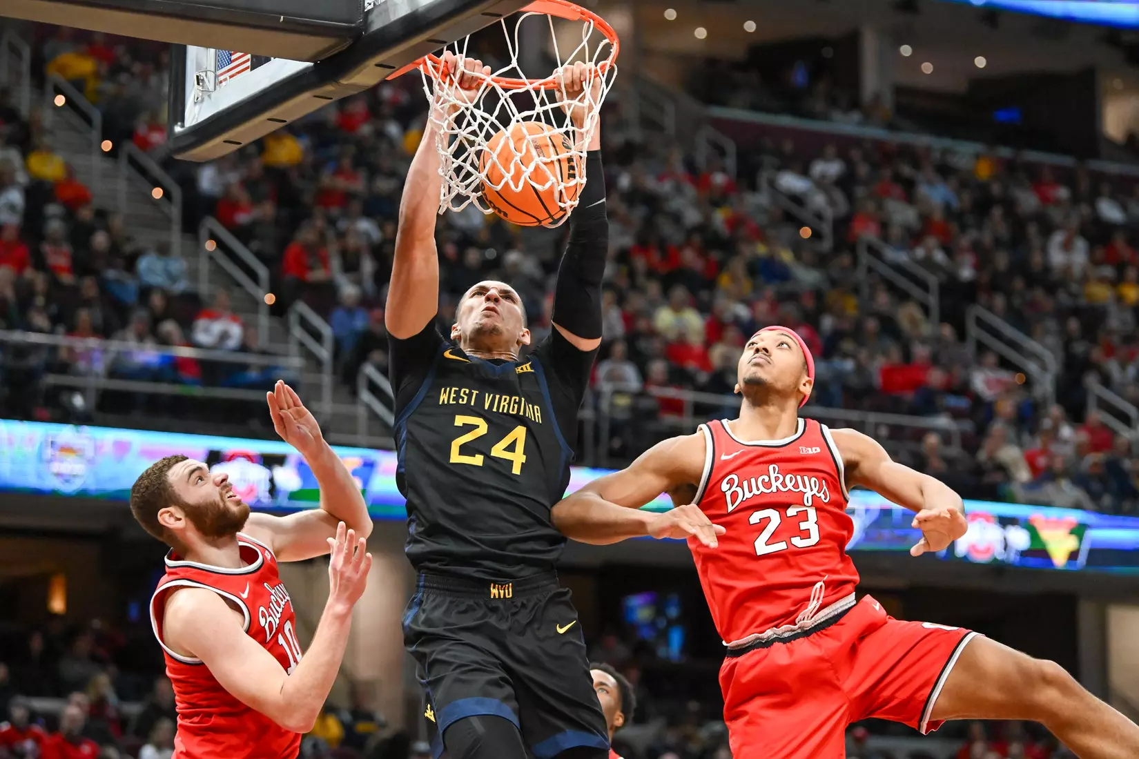 WVU. vs Ohio St. action