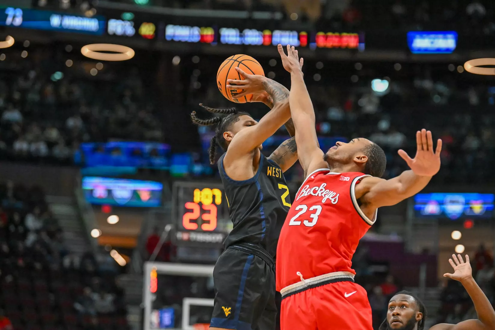 WVU. vs Ohio St. action