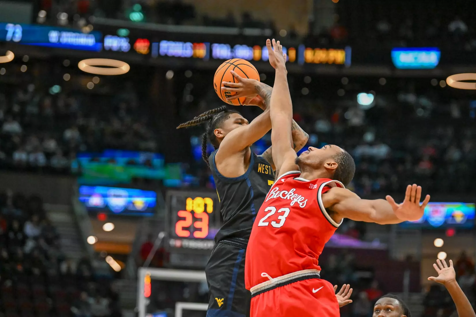 WVU. vs Ohio St. action