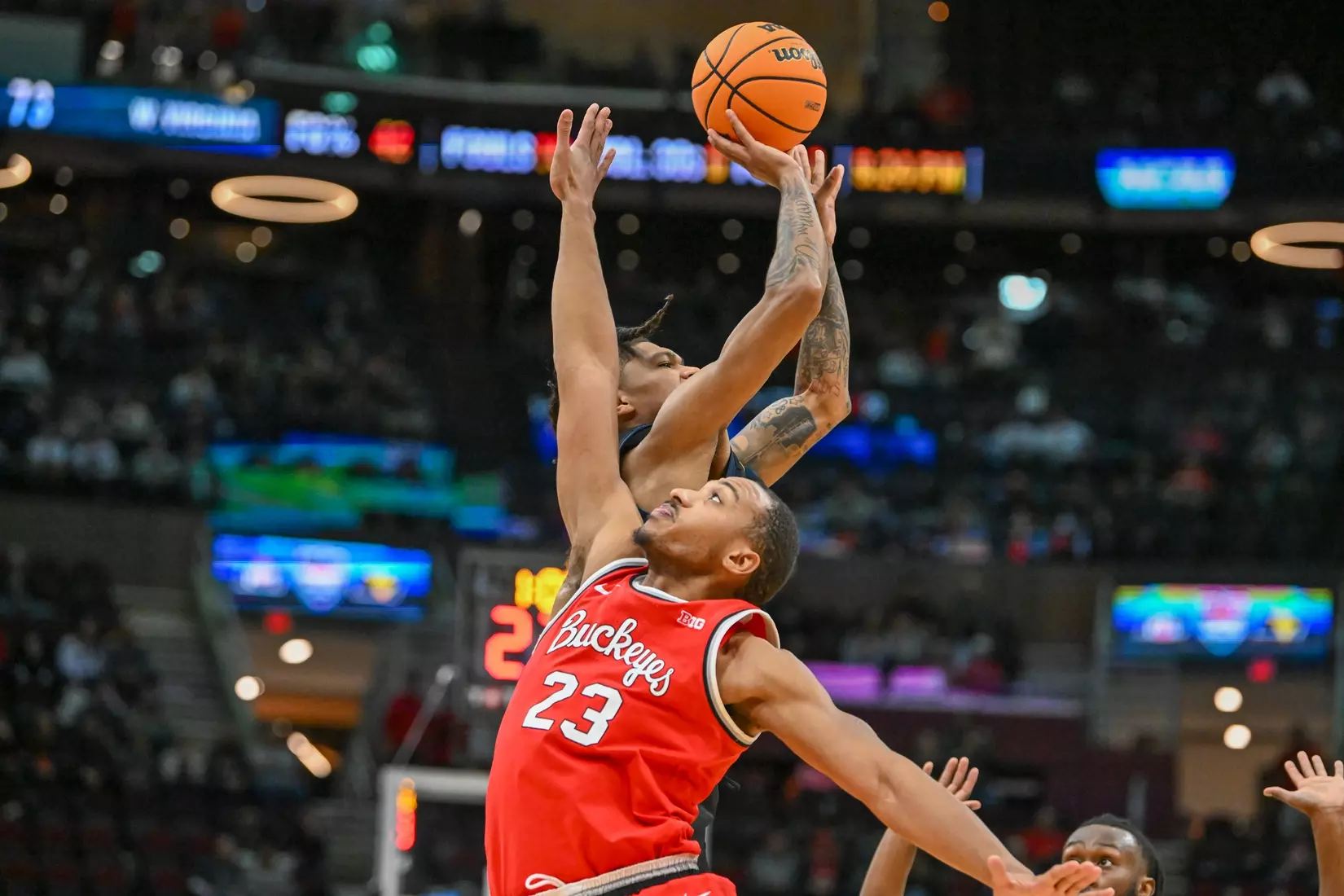 WVU. vs Ohio St. action