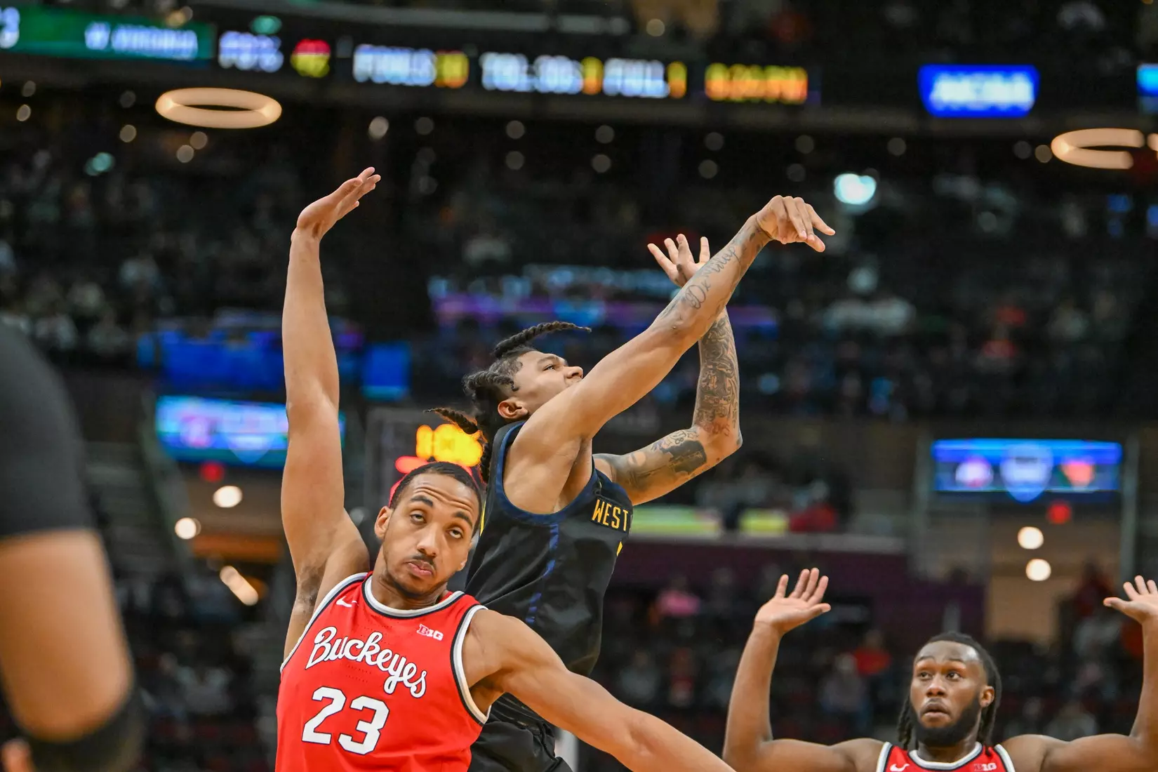 WVU. vs Ohio St. action