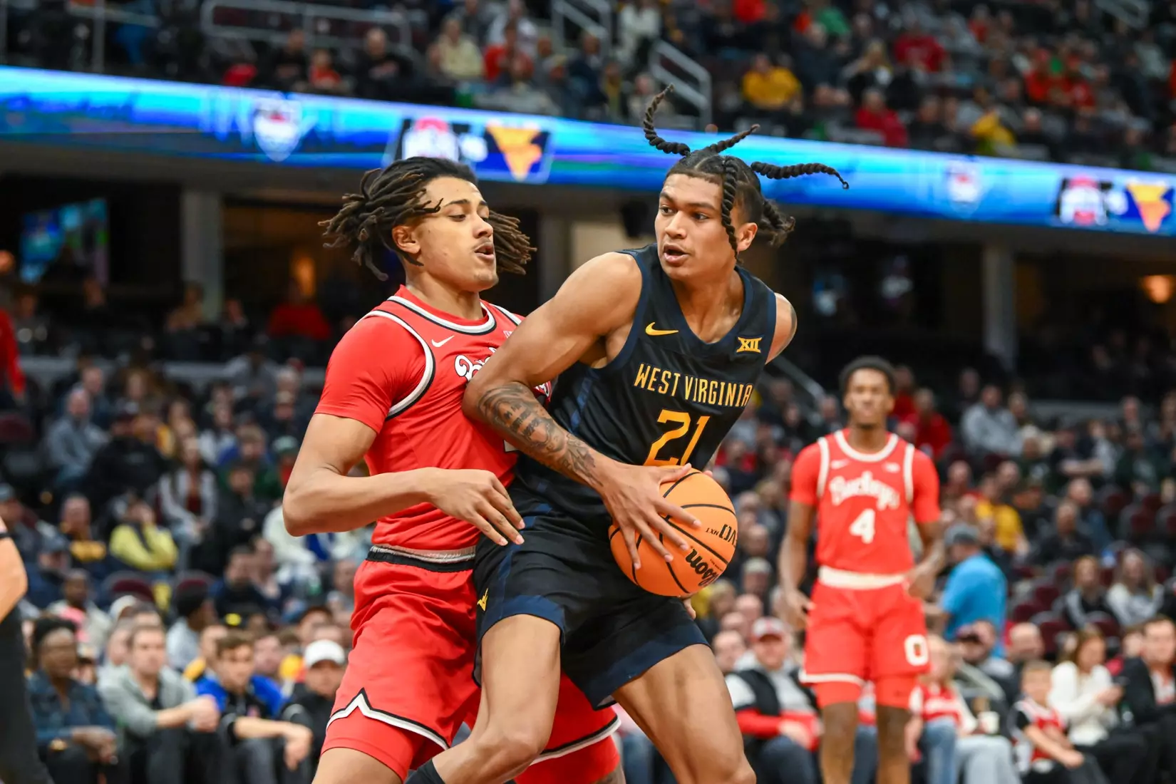 WVU. vs Ohio St. action