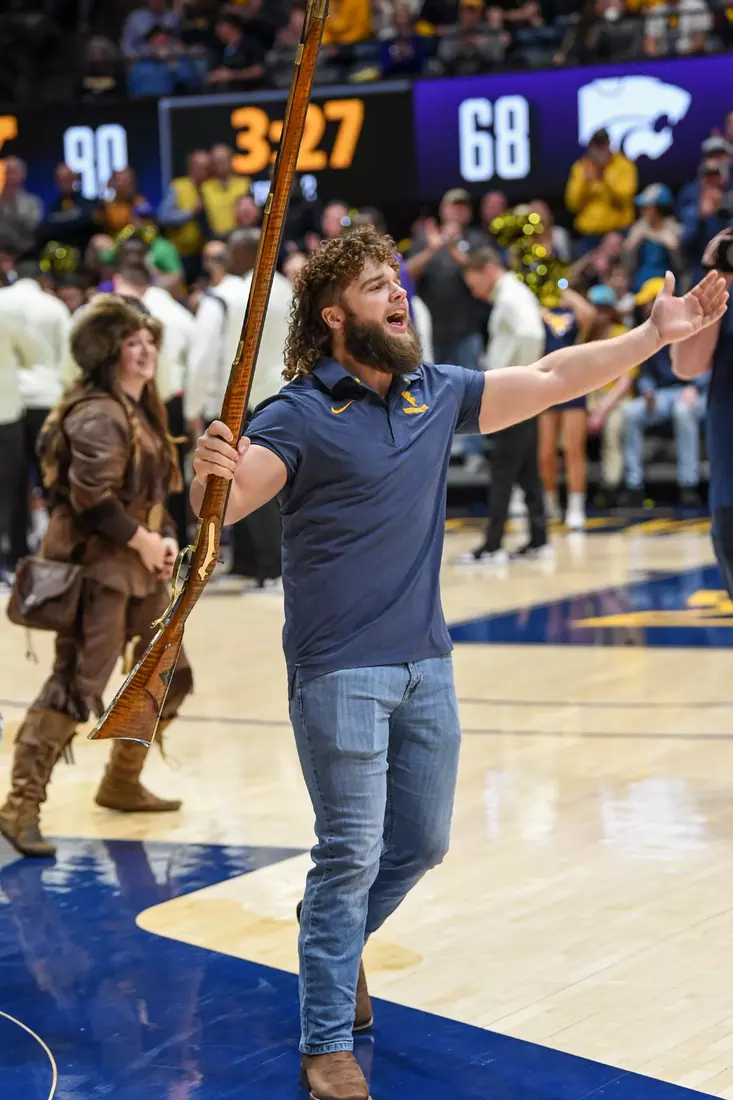 Mikel Hagar is named the new Mountaineer mascot.