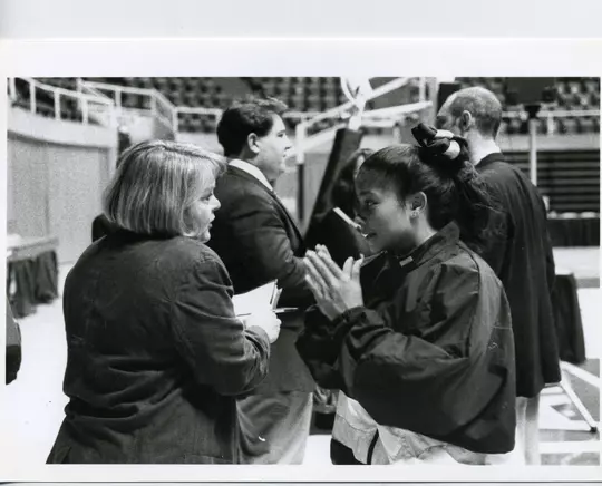 Linda Burdette and Umme Salim