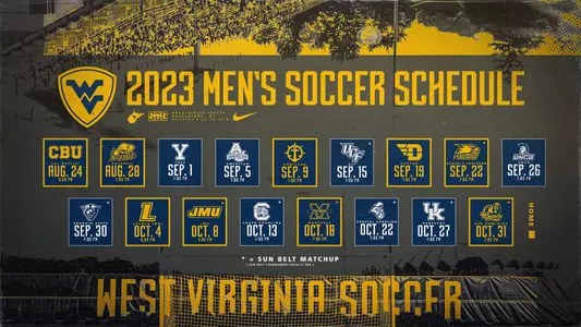 Men's Soccer Schedule 2023