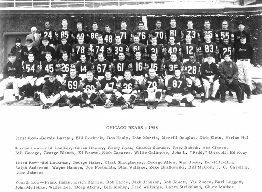 Chuck Howley Chicago Bears