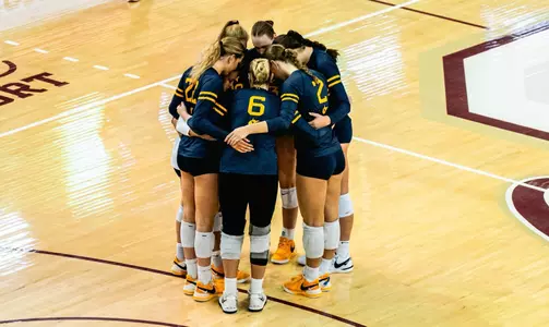 Volleyball huddle