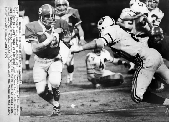 1972 Peach Bowl action