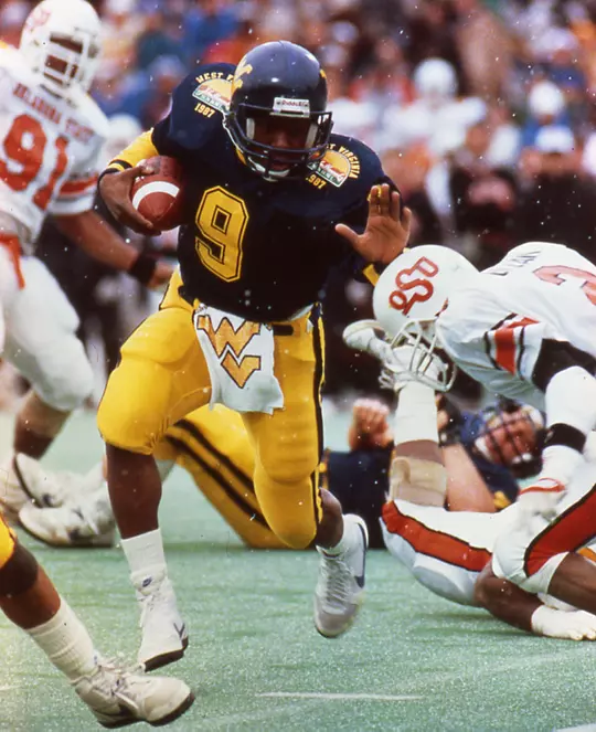 1987 Sun Bowl action - Major Harris