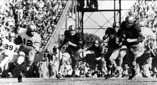 1954 Sugar Bowl action