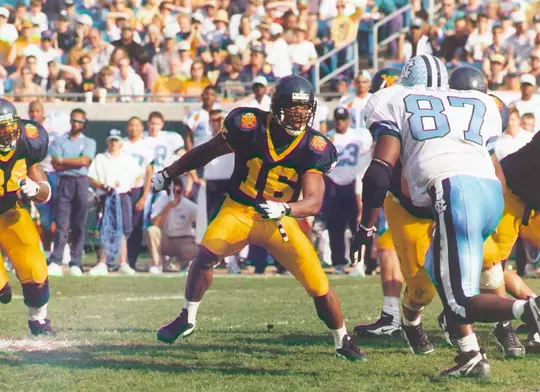 1997 Gator Bowl action - Shawn Foreman