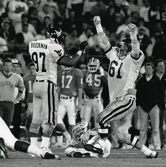 1989 Gator Bowl action - Mike Fox